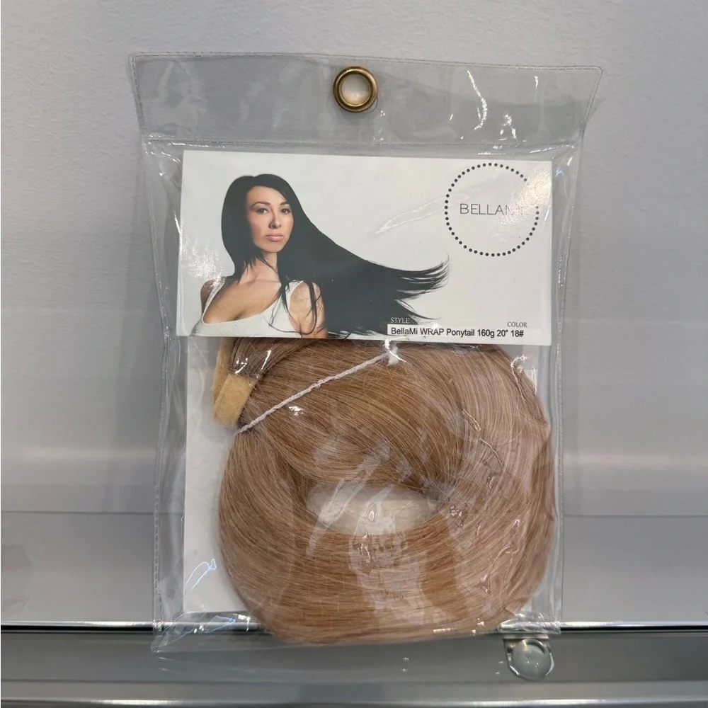 Bellami Wrap Pony Tail 160g 20” (Color #18)